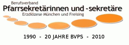 Berufsverband der Pfarrsekret�rinnen der Erzdi�zese M�nchen u. Freising e.V.